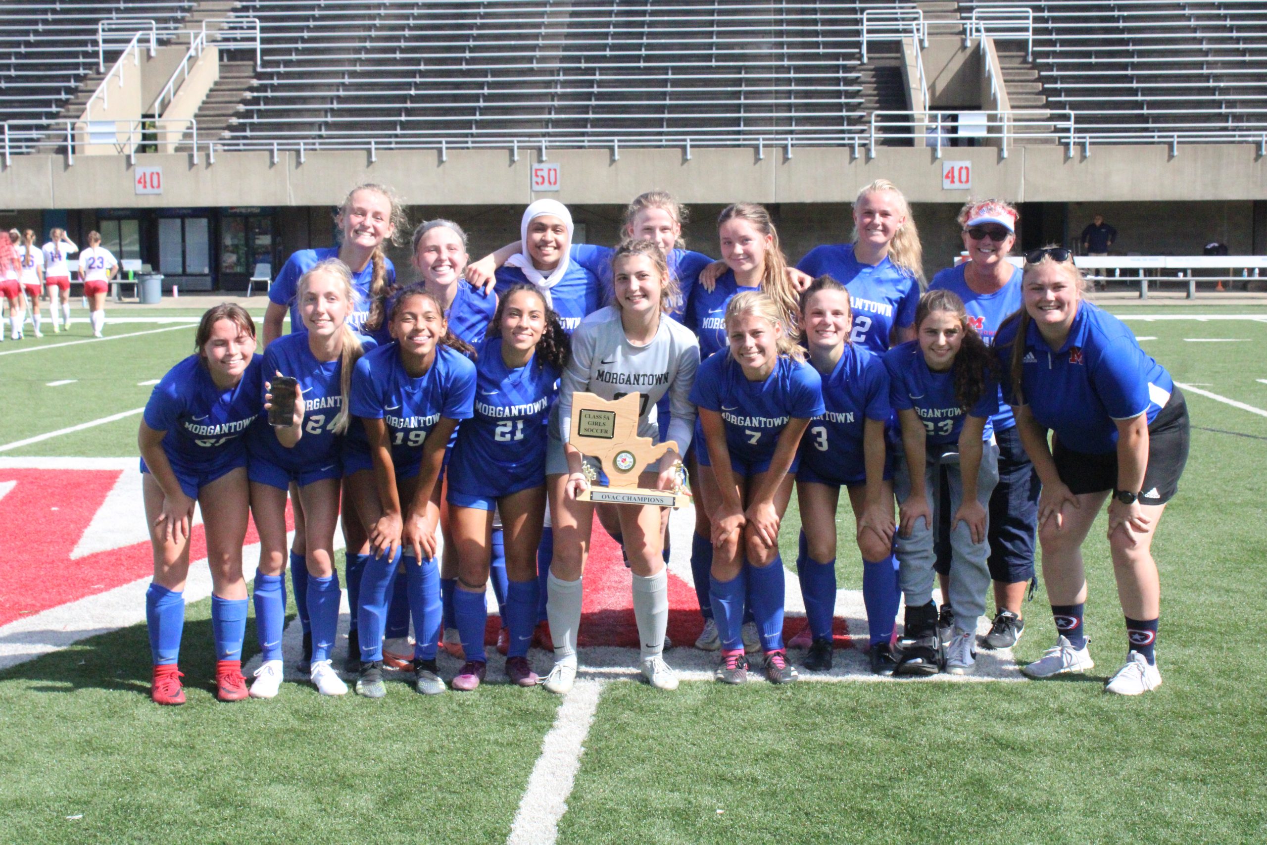 Morgantown girls win OVAC 5A Championship, 2-1, over Wheeling Park